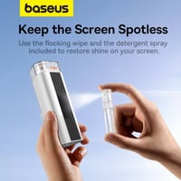 بيسوس - مجموعة تنظيف متعددة الاستخدام - ابيض