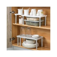 موهادجيا - رف تخزين للمطبخ قابل للتوسيع مكون من قط...