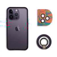 دارك - مجموعة 3 في 1 إيطار + حماية الكاميرة + مسكة...