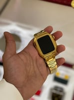 كفر ساعة آبل واتش ذهبي كامل يتوافق مع جميع الاصدار...