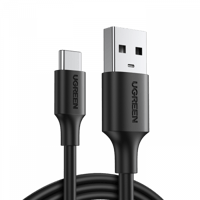 يوجرين - كيبل يو اس بي تايب سي بطول 1 متر - اسود