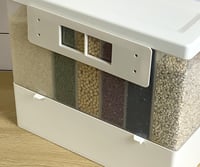 منظم وموزع للحبوب 6 مداخل - 10 كيلو