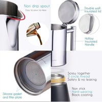 إيزي ووركس - ماكينة تحضير القهوة الايطالية سعة 4 ك...