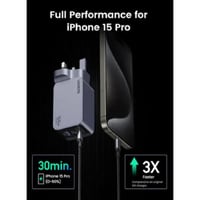 يوجرين - فيش جداري بمنفذين تايب سي و منفذ يو اس بي...