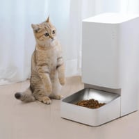 شاومي - جهاز تغذية الحيوانات الاليفة الذكي - ابيض