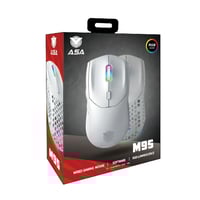 ASA - ماوس الألعاب M95 لون ابيض