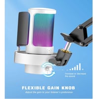 فيني - ميكروفون العاب للبث المباشر والاجتماعات وال...