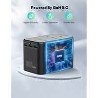 راف باور - فيش سفر متعدد المداخل بقوة 100 واط بثلا...