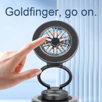 حامل هاتف مغناطيسي مرن للسيارة مزود بكوب شفط ميكان...