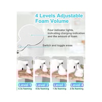 لينجي - موزع صابون اوتوماتيكي بدون لمس