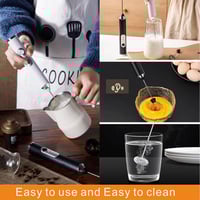 ماكينة صنع رغوة الحليب المحمولة باليد