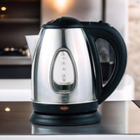 السيف - غلاية ماء بيرلس 2200 واط 1.8 لتر - فضي