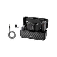 بويا - طقم مايكروفون لاسلكي بمرسلين 2 ومدى 300 متر...