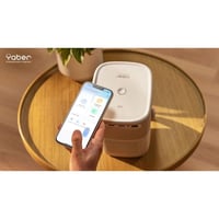 يابر - T2 PLUS بروجكتر محمول مع بطارية مدمجة مع مك...