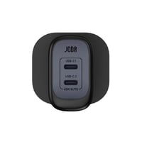 جودا - شاحن جداري بمنفذين تايب سي بقوة 45 واط - اس...