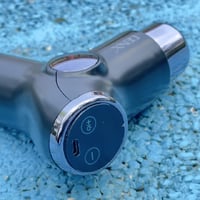 دينكس - جهاز مساج للتدليك مع 4 أربع رؤوس قابلة للت...