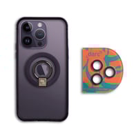 دارك - مجموعة 3 في 1 إيطار + حماية الكاميرة + مسكة...