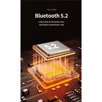 ويوو - سماعة بلوتوث توصيل هوائي كيو 1 بطوق مرن للت...