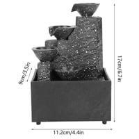 نافورة زينة صغيرة لسطح الطاولة