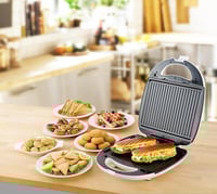 السيف - صانعة الساندوتشات الكهربائية 7 في 1 بقوة 1...