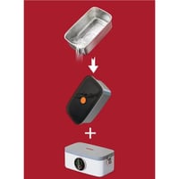 صندوق الغداء المعزول القابل لإعادة الشحن FH-1