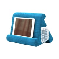 ماكبازيل - وسادة ناعمة للتابلت والموبايل لون ازرق...