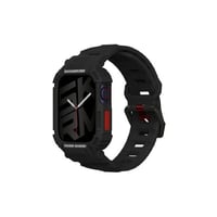 سكين ارما - MECHA سوار ساعة ابل 49مم - اسود