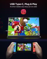 يو بيرفيكت - شاشة لابتوب العاب خارجية محمولة