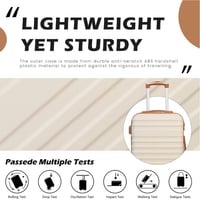 كول لايف - حقيبة سفر بعجلات خفيفة الوزن لحمل الامت...