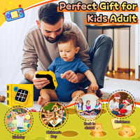 لعبة تيك تاك تو محمولة 3 في 1, للتعليم ونمو الذاكر...