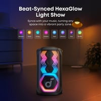 ساوندكور - سبيكر بارتي بوكس Rave 3S قوة صوت 200 وا...