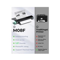 طابعة حرارية لون اسود