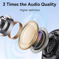 بيسوس - Bowie H1i سماعة راس لاسلكية عمل 100 ساعة -...