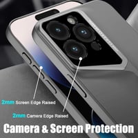 حافظة لهاتف ايفون 16 برو ماكس لون رمادي