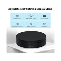 قرص دوار - كهربائي لتصوير الفيديو وعرض المجوهرات و...