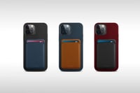 فيفا مدريد - محفظة جلد مغناطيس - كحلي