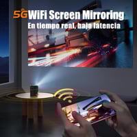 رتاكو - بروجكتر A8 عرض سينمائي قوي - رمادي