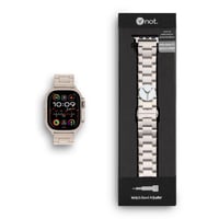 واي نات - سوار ساعة ابل - فضي