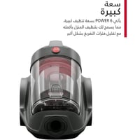 هوفر - مكنسة باور 6 الكهربائية المتطورة بدون كيس ب...