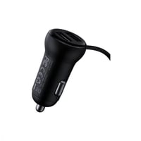 بيسوس - جهاز إرسال FM لاسلكي بلوتوث مع شاحن - أسود