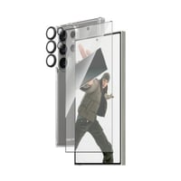 بانزر جلاس - بكج حماية 3 في 1 لاجهزة سامسونج جالكس...