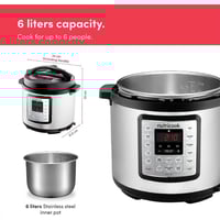 نيوتريك كوك - قدر ضغط ذكية كهربائية ايكو بقدرة 100...