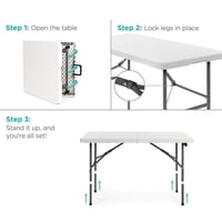 طاولة مناسبات فايبر قابلة للطي سهلة الحمل و التخزي...