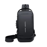 حقيبة ظهر مقاومة للماء مع كابل شحن متعدد الالوان