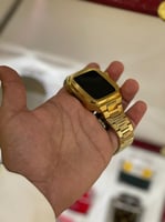 كفر ساعة آبل واتش ذهبي كامل يتوافق مع جميع الاصدار...