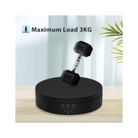 قرص دوار - كهربائي لتصوير الفيديو وعرض المجوهرات و...