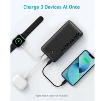 انكر - بطارية باوركور بمنفذين USB-A ومنفذ تايب سي...