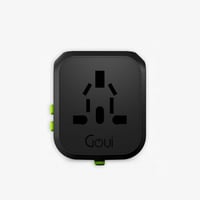 قوي - فيش جداري عالمي بقوة30 واط - اسود