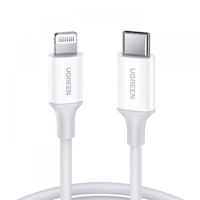 يوجرين - كيبل بي دي ايفون بطول 1 متر - ابيض