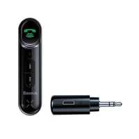 بيسوس - جهاز بلوتوث للسيارة - اسود